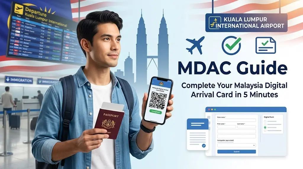 MDAC Guide: How to Fill the Malaysia Digital Arrival Card in 5 Minutes